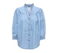 ONLY Chemisier 'ONLRaYa' bleu denim, Taille M