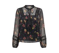 ONLY Chemisier 'ONLTESSA ELIZA' noisette / vert / rose ancienne / noir, Taille L