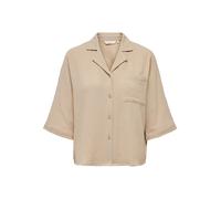 ONLY Chemisier 'ONLThyra' beige, Taille XS