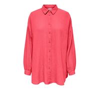ONLY Chemisier 'ONLThyra' corail / rouge, Taille L