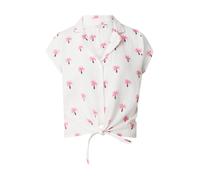 ONLY Chemisier 'ONLTHYRA' marron / rose / blanc, Taille S