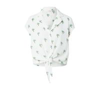 ONLY Chemisier 'ONLThyra' noisette / vert / vert clair / blanc, Taille XL