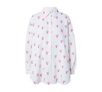 ONLY Chemisier 'ONLTHYRA' rose / blanc, Taille XS