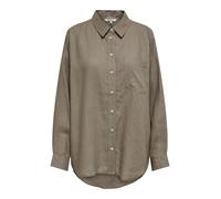 ONLY Chemisier 'ONLTokyo' chocolat, Taille XS