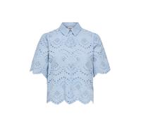 ONLY Chemisier 'ONLVALAIS' bleu clair, Taille M