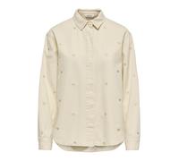 ONLY Chemisier 'ONLVera' beige / camel, Taille XXXL
