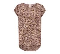 ONLY Chemisier 'ONLVic' crème / olive / bordeaux, Taille S