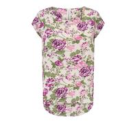 ONLY Chemisier 'ONLVic' crème / roseau / violet / violet foncé, Taille M