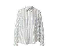 ONLY Chemisier 'ONLWENDY' bleu clair / blanc, Taille M