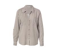 ONLY Chemisier 'ONLYASMIN' moka / blanc, Taille S