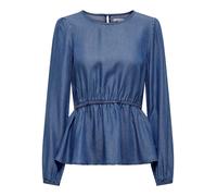 ONLY Chemisier 'PEMA METTE' bleu denim, Taille XS