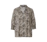ONLY Chemisier 'RAYA' marron / noir / blanc, Taille S
