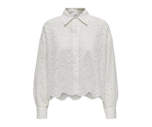 ONLY Chemisier 'Valais' blanc, Taille XS