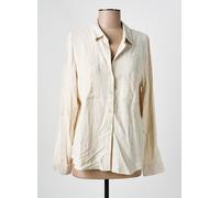 only chemisiers et blouses femme de couleur beige 38