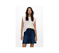 only chemisiers et blouses femme de couleur blanc 36