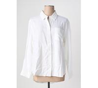 only chemisiers et blouses femme de couleur blanc 40