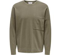 Only Crew Neck Jumper Taupe désert Small Male
