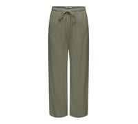 ONLY Damen Freizeithose avec Ceinture élastique et Cordon de Serrage, Couleurs:Vert, Taille:L / 32L, Longueur de Jambe:L32
