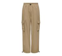 Only Damen Hose Onlcashi Cargo Hose Pant Wvn Noos, beige encens, XS/32L
