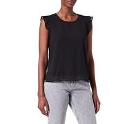 ONLY Débardeur sans Manches, Noir, XS