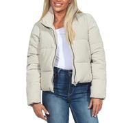 Doudounes femmes Only ONLNEWDOLLY CORDUROY PUFFER CC OTW Beige EU XL