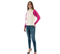 ONLY Onlnewclaire Waistcoat matelassé OTW Noos Manteau, Cloud Dancer/Détails : tonalité Pipping dans Les Tons, M Femme