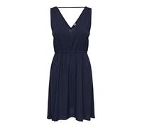 ONLY Dress Onlnova Life Vis Sara Robe String Solide, Bleu Nuit, S Femmes