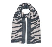 ONLY Écharpe 'ONLCATHINKA' bleu nuit / blanc naturel, Taille One Size