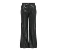 ONLY Faux Leather Pant OTW Onlheidi Pantalon en Cuir synthétique, Noir, S Femmes