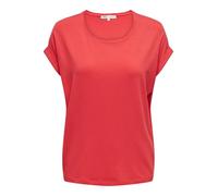 Only Femme 15106662 T-Shirt Not Applicable, Rouge (Cayenne Cayenne), 40 (Taille Fabricant: Medium)