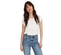 Only Femme 15142784 T shirt, Blanc (Cloud Dancer), 44 EU