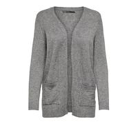 Only Femme 15174274 Gilet, Gris (Medium Grey Mélange Medium Grey Mélange), S EU