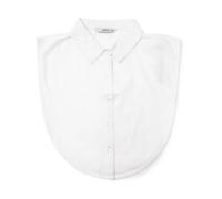 Only, Femme, Accessoires, Blanc, Taille: ONE Size Chemise classique sans manches en coton avec fermeture boutonnée