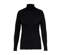 ONLY CARMAKOMA Carvenice Lifel/S Roll Pull KNT Sweater, Noir, 52-54 Femme