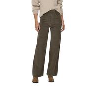 ONLY Femme Female Klassische Hose Weiter Beinschnitt Onlhope Global Ex Hw Wide Cord PNT Noos, Morel, 42W / 32L EU