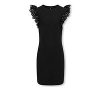 ONLY Femme Kogdrea Life Robe JRS Noos S/S, Noir, 122-128 EU