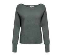 ONLY Femme Onladaline L/S Short Pullo KNT Noos Pull-Over, Baume Green, S EU