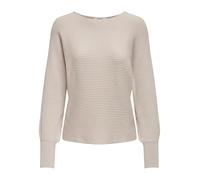 Only Pull femme Onladaline manches longues maille – Gris (Pumice Stone) – Taille L