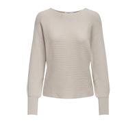 ONLY Femme Onladaline L/S Short Pullo KNT Noos Pull-Over, Gris (Pumice Stone), M EU