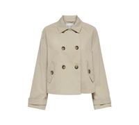 Only Femme Onlapril Short OTW Noos Trenchcoat, Oxford Tan, XL EU