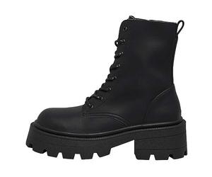 ONLY Femme Onlbanyu-3 Noos Bottes Monochromes en Polyuréthane Bottines