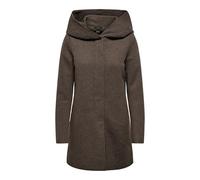 ONLY Femme Onlbase Faux Leather Skirt Otw Noos veste, Hot Fudge/Detail:melange, L EU