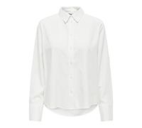 Only Femme Onlberit L/S T-Shirt WVN Chemise, Blanche-Neige, XS EU