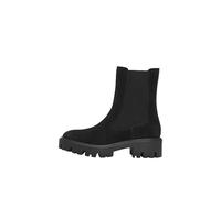 ONLY Femme Onlbetty-10 Suede Leather Boot Bottes en Daim, Noir, 40 EU