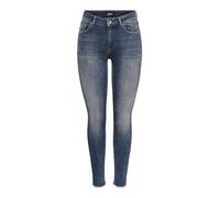 Only Jean Onlblush Life Mid Sk Ank Rw Rea422 Noos – bleu gris denim – Taille 30-31 Longueur 32