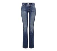 ONLY ONLBLUSH LW Flared DNM REA1303 Noos Jeans, Medium Blue Denim, XS/ 30L Femme
