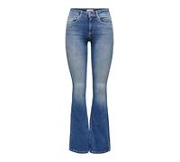 Only Femme Onlblush Mid Flared Dnm Rea1319 Noos Medium Blue Denim Xs/32L