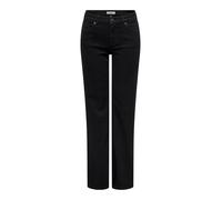 Only Jean ONLBlush Mid Straight DNM Rea2343 Noos Noir XS W x34L