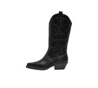 ONLY Femme Onlbronco-1 PU Cowboy Boot Bottes, Noir, 38 EU