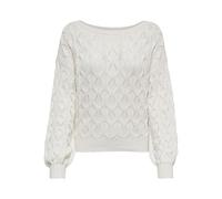 Only Femme – Pull Onlbrynn Life Structure L/S – Cloud Dancer – Taille M (EU)